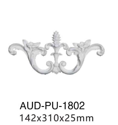 PU 饰花 142×310×25mm（AUD-PU-1802）