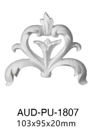 PU 饰花 103×95×20mm（AUD-PU-1807）