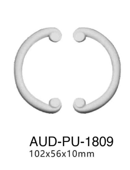 PU 饰花 102×56×10mm（AUD-PU-1809）