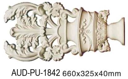 PU 雕花装饰板 高660×宽325×厚40mm（AUD-PU-1842）