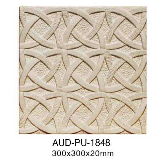 PU 雕花装饰板 高300×宽300×厚20mm（AUD-PU-1848）