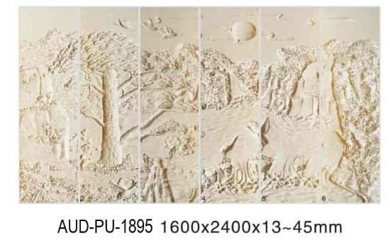 PU 组合装饰板 高1600×宽2530×厚45mm（AUD-PU-1895）