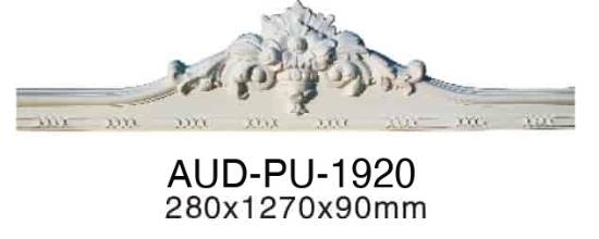 PU 门框/门眉饰件 高280×宽1270×厚90mm（AUD-PU-1920）