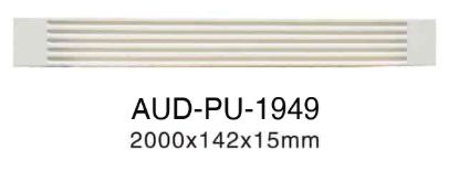 PU 平面罗马柱 高2000×宽142×厚15mm（AUD-PU-1949）
