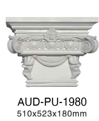 PU 平面罗马柱 高510×宽523×厚180mm（AUD-PU-1980）