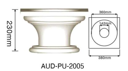 PU 圆形罗马柱 高230×宽380mm（AUD-PU-2005）