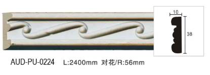 Picture of Carved PU Flat Moulding 38mm Face (AUD-PU-0224)