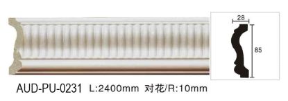 PU 雕花平面线 面宽85mm（AUD-PU-0231）