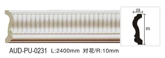 PU 雕花平面线 面宽85mm（AUD-PU-0231）