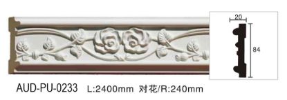 PU 雕花平面线 面宽84mm（AUD-PU-0233）