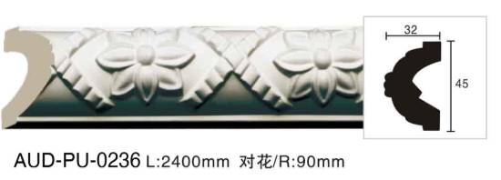PU 雕花平面线 面宽45mm（AUD-PU-0236）