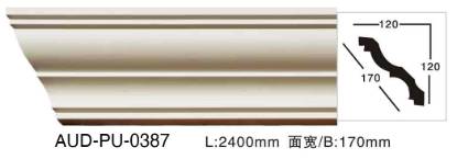 Picture of Plain PU Crown Moulding 170mm Face (AUD-PU-0387)