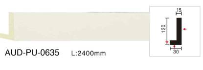 PU 素面平面线 面宽30mm（AUD-PU-0635）