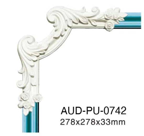 PU 素面转角花 278×278×33mm（AUD-PU-0742）