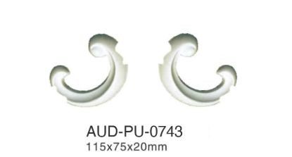 PU 素面转角花 115×75×20mm（AUD-PU-0743）