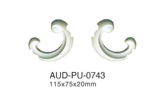 PU 素面转角花 115×75×20mm（AUD-PU-0743）