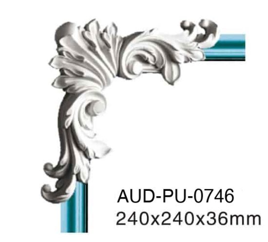 PU 素面转角花 240×240×36mm（AUD-PU-0746）