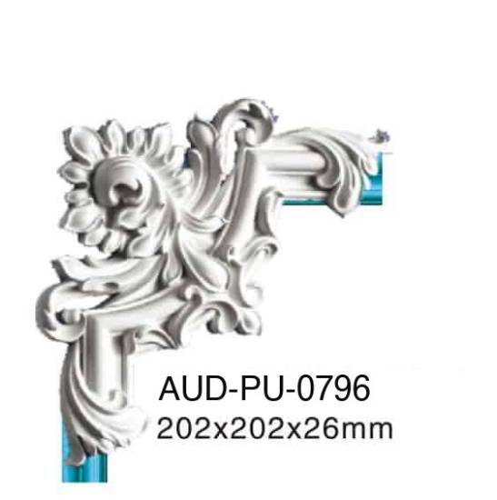 PU 素面转角花 202×202×26mm（AUD-PU-0796）