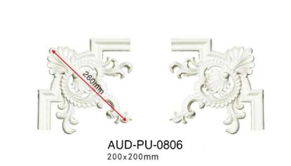 PU 素面转角花 200×200mm（AUD-PU-0806）