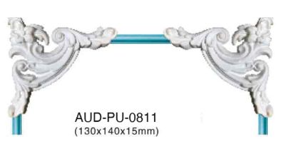 PU 素面转角花 130mm140×15mm（AUD-PU-0811）