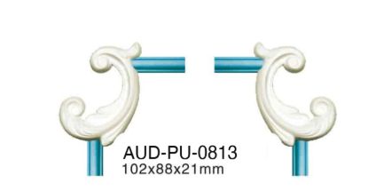 PU 素面转角花 102×88×21mm（AUD-PU-0813）