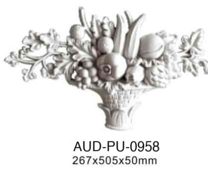 PU 法式组合灯座 267×505×厚50mm（AUD-PU-0958）
