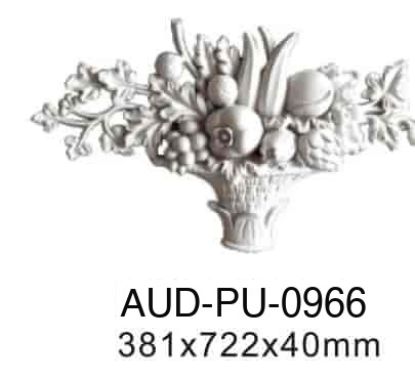 PU 法式组合灯座 381×722×厚40mm（AUD-PU-0966）