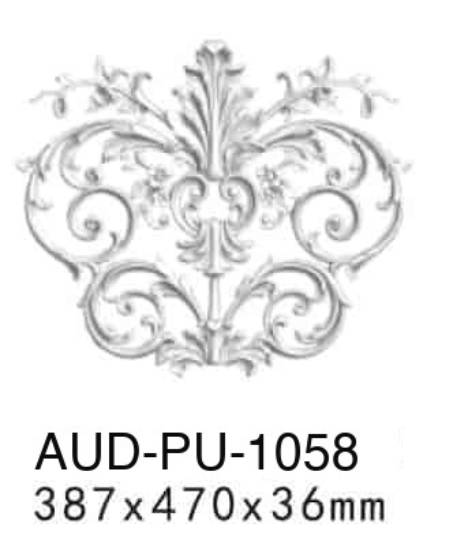 PU 法式组合灯座 387×470×厚36mm（AUD-PU-1058）