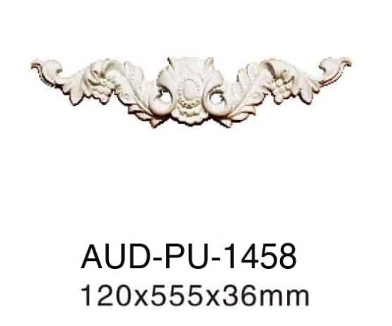 PU 饰花 高120×宽555×厚36mm（AUD-PU-1458）