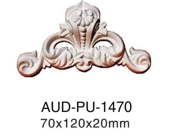 PU 饰花 高70×宽120×厚20mm（AUD-PU-1470）