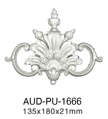 PU 饰花 135×180×21mm（AUD-PU-1666）