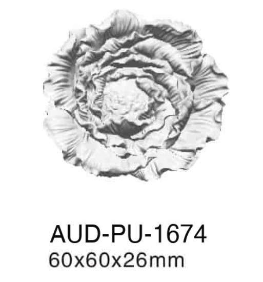 PU 饰花 60×60×26mm（AUD-PU-1674）