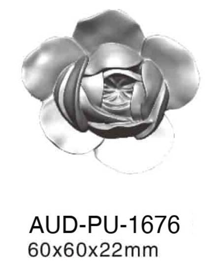 PU 饰花 60×60×22mm（AUD-PU-1676）