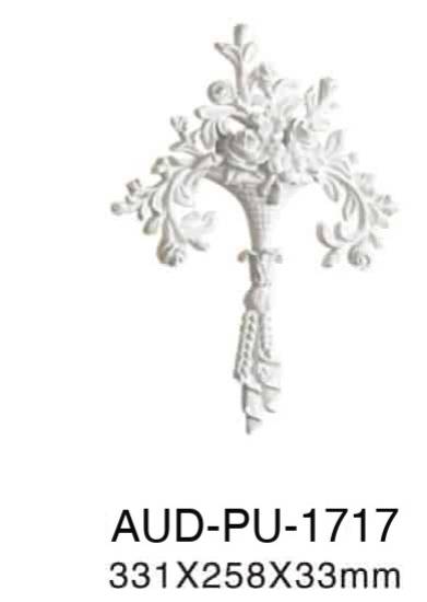 PU 饰花 高331×宽258×厚33mm（AUD-PU-1717）