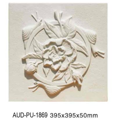 PU 雕花装饰板 高395×宽395×厚50mm（AUD-PU-1869）