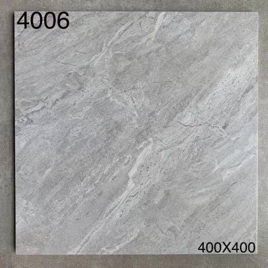 Picture of Ceramic Bathroom Floor Tile 400x400mm, Slip-Resistant Rustic Look, Marble-Look