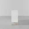 Aro 150 cm White Wood Sideboard with Cabinets & Adjustable Shelves