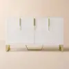 Aro 150 cm White Wood Sideboard with Cabinets & Adjustable Shelves