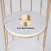 Modern Bird Cage Shaped Plant Flower Stand Bathroom Storage Tower Gold Bookcase