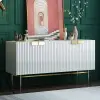 Picture of Twixer 1500mm White Sideboard Buffet with Doors Accent Cabinet with Storage 4 doors