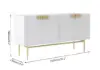 Picture of Twixer 1500mm White Sideboard Buffet with Doors Accent Cabinet with Storage 4 doors