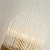 Striaged Gold Glass Wall Sconce Metal Vanity Wall Light for Bathroom
