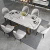Modern Light Grey Velvet Dining Chair with Wooden Legs, 2 Pieces