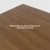 Modern 100 cm Square Walnut Wood Coffee Table with Drawer