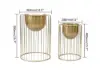 Picture of 400mm Modern Flower Stand Gold Plant Stand for Indoors Modern Flower Stand in Small