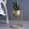 Picture of 400mm Modern Flower Stand Gold Plant Stand for Indoors Modern Flower Stand in Small