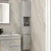 Modern Bathroom Cabinet with Drawers Wall Mounted Bathroom Cabinet with Doors with Shelf