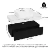 Modena 90 cm Floating Single Bathroom Vanity with Sink, Sintered Stone Top