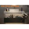 Modena 90 cm Floating Single Bathroom Vanity with Sink, Sintered Stone Top