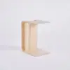 Modern 610 mm Natural Multi-Purpose End Table with Magazine Rack